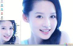 美女明星李沁XP主題