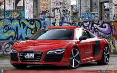 奧迪R8跑車Win7主題