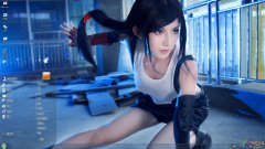 Cosplay最終幻想Win7主題