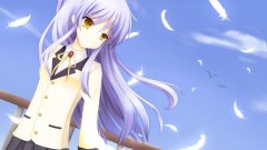 《Angel Beats!》立華奏桌面壁紙