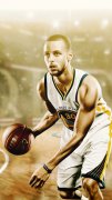NBA球星庫里高清手機壁紙