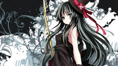 《輕音少女》中野梓桌面壁紙