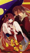 《銀魂》神樂&總悟手機壁紙
