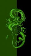 手繪龍圖片手機壁紙