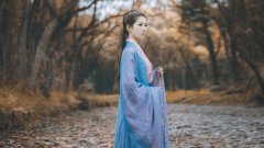 古風(fēng)美女唯美寫真寬屏壁紙