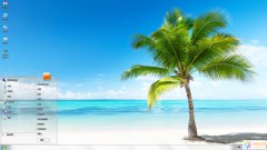 海邊清涼風(fēng)景Win7主題