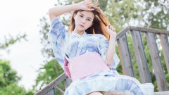 古風(fēng)蘿莉妹子戶外寫真寬屏壁紙
