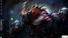 Dota2熊戰(zhàn)士游戲Win7主題