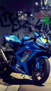帥氣鈴木摩托車手機壁紙