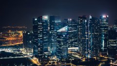 城市美麗夜景電腦壁紙