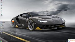 蘭博基尼限量跑車Win7主題