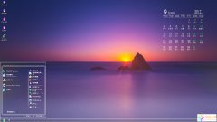 2017年9月日歷XP主題