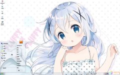 可愛卡通動漫Win7主題