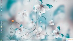 蝴蝶創(chuàng)意設(shè)計(jì)個(gè)性Win7主題