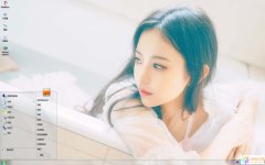 清新養(yǎng)眼美女Win7主題