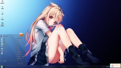 可愛萌妹動漫Win7主題