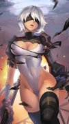 尼爾:機(jī)械紀(jì)元性感美女手機(jī)壁紙