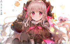 可愛(ài)美少女動(dòng)漫Win7主題