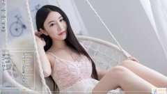 性感清新美女XP主題