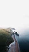 英吉利海峽多佛白崖風(fēng)光手機(jī)壁紙