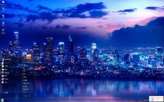 璀璨城市夜景Win7主題