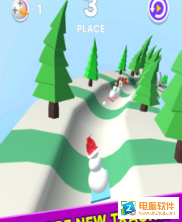 雪人競賽3D游戲下載