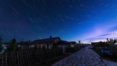 英仙座流星雨浪漫美景攝影壁紙