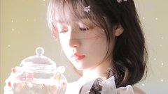 萌噠噠的仙氣少女圖片壁紙