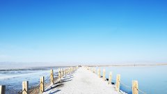 青海茶卡鹽湖唯美電腦壁紙