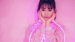 紫色青春少女電腦壁紙
