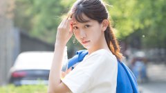 學生妹校服美女電腦壁紙