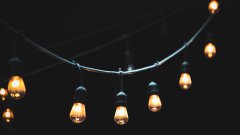 燈光朦朧攝影電腦壁紙