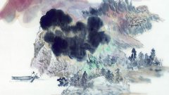 山水水墨畫電腦壁紙